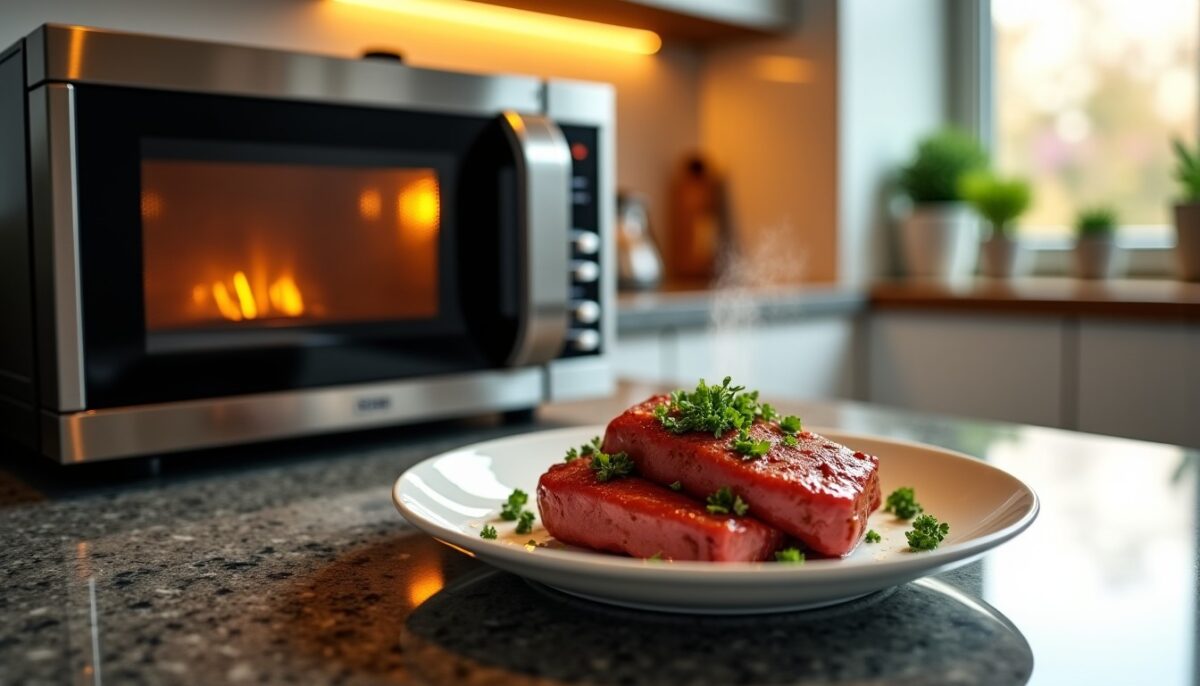 Astuces pour réchauffer la viande cuite au micro-ondes sans la dessécher
