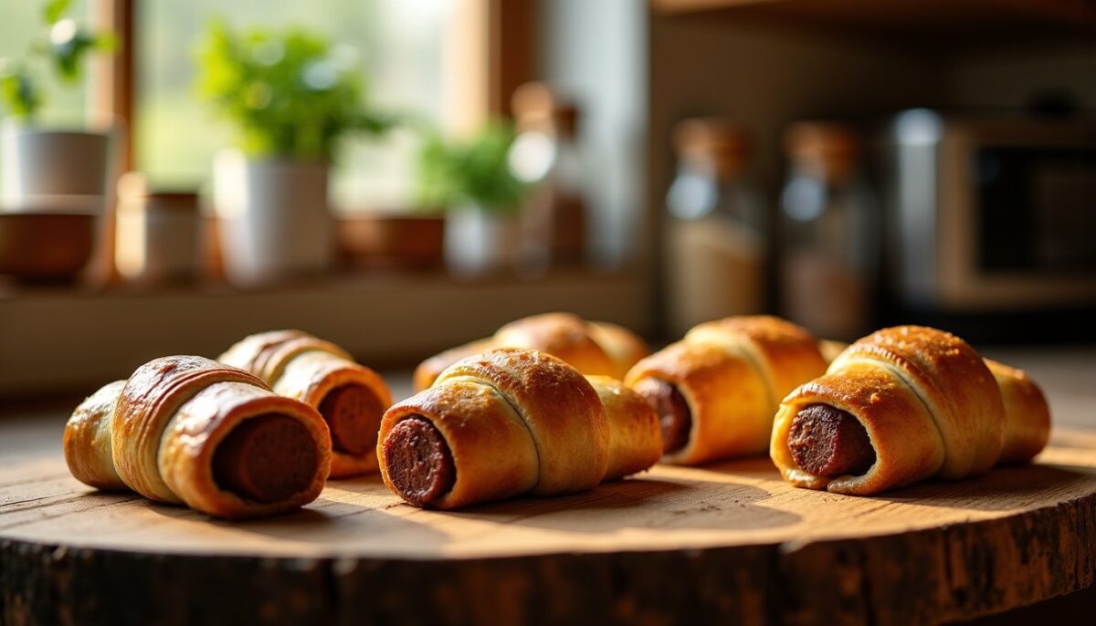 Astuces pour garder vos feuilletés aux saucisses croustillants et savoureux
