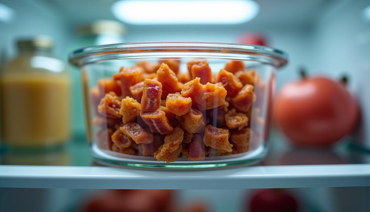Durée de conservation des lardons cuits au réfrigérateur : combien de temps peuvent-ils rester frais ?