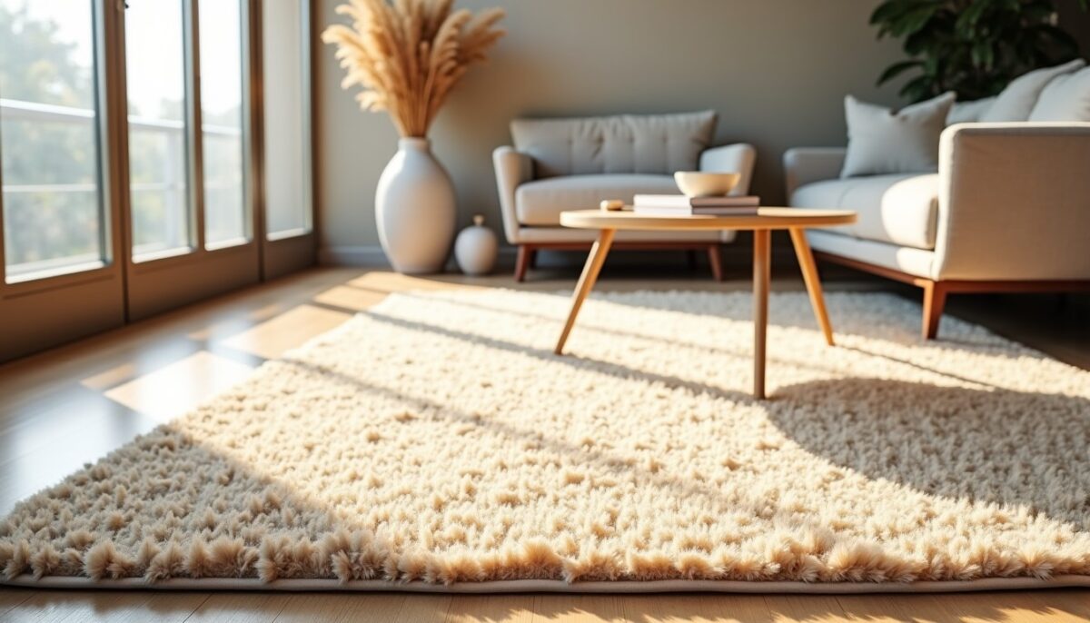 Découvrez les atouts d’un tapis beige pour sublimer votre intérieur